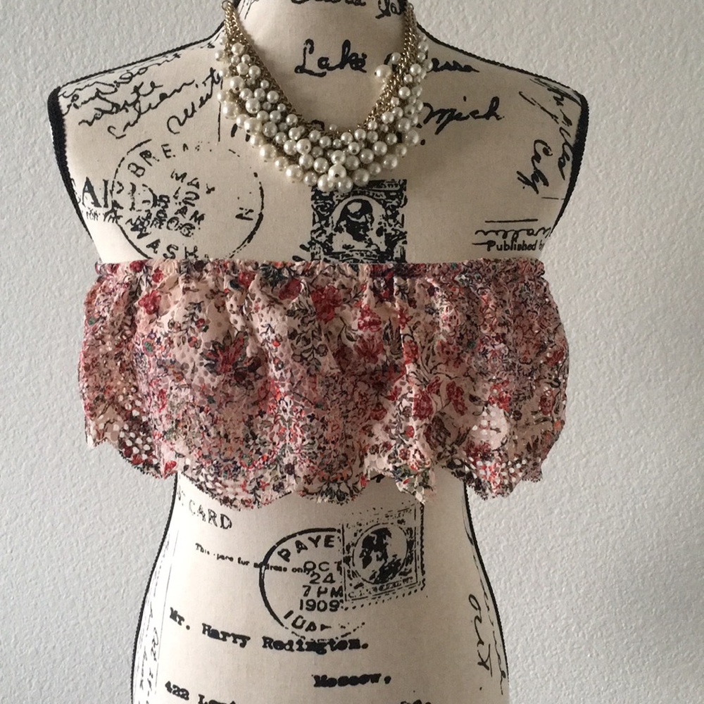Festival floral bralette